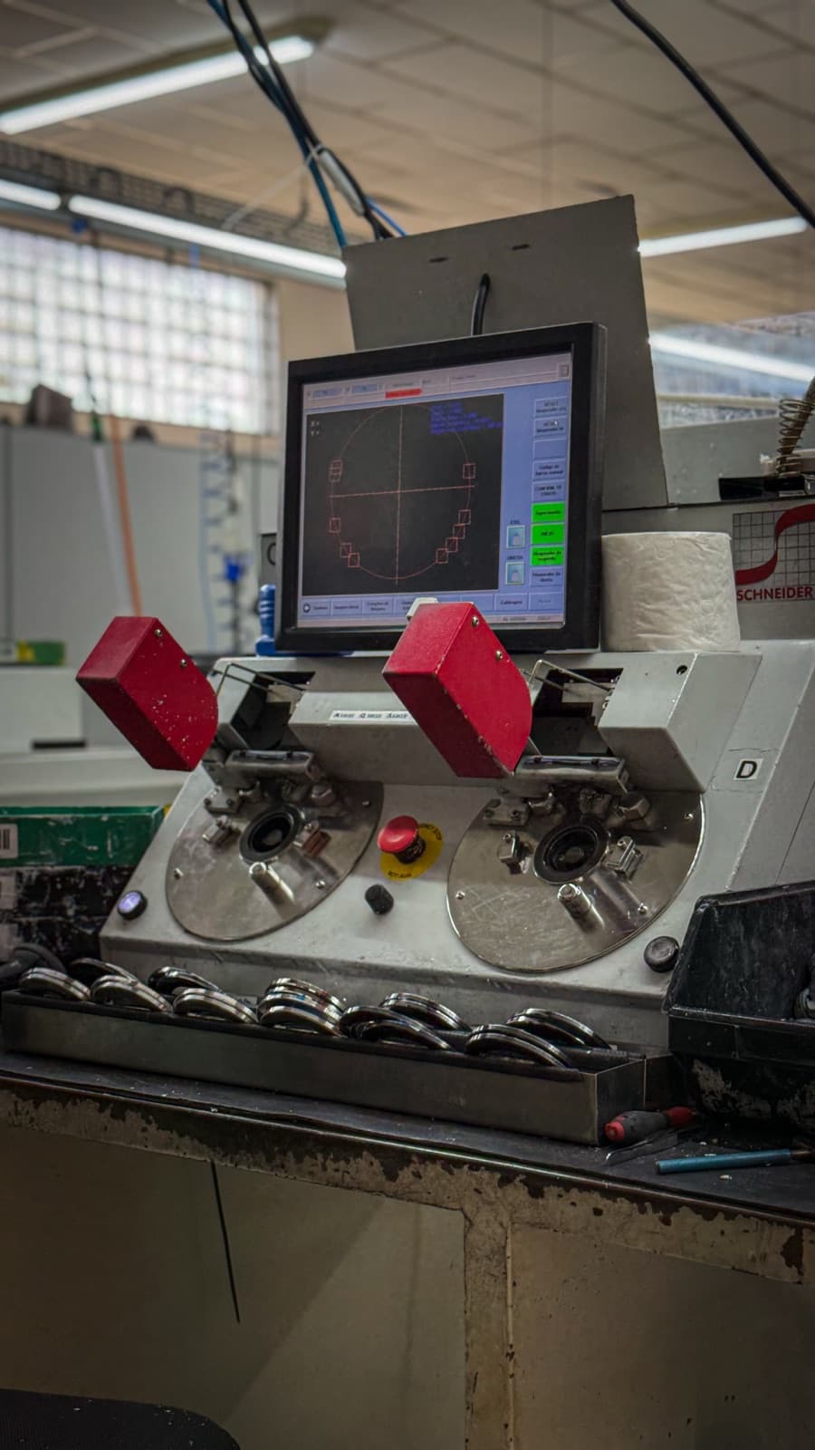 Equipamento de produção do laboratório